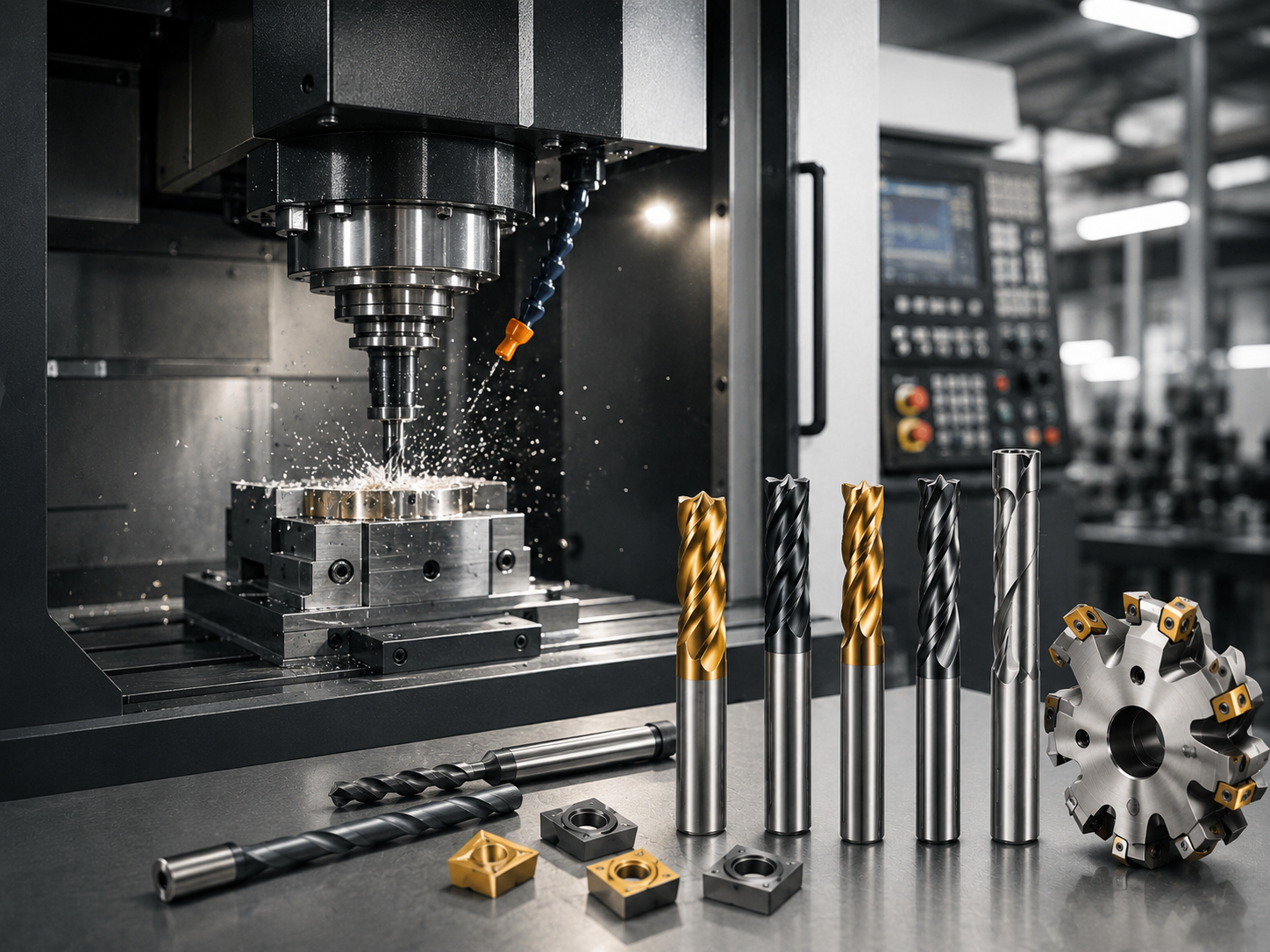CNC machining and cutting tools